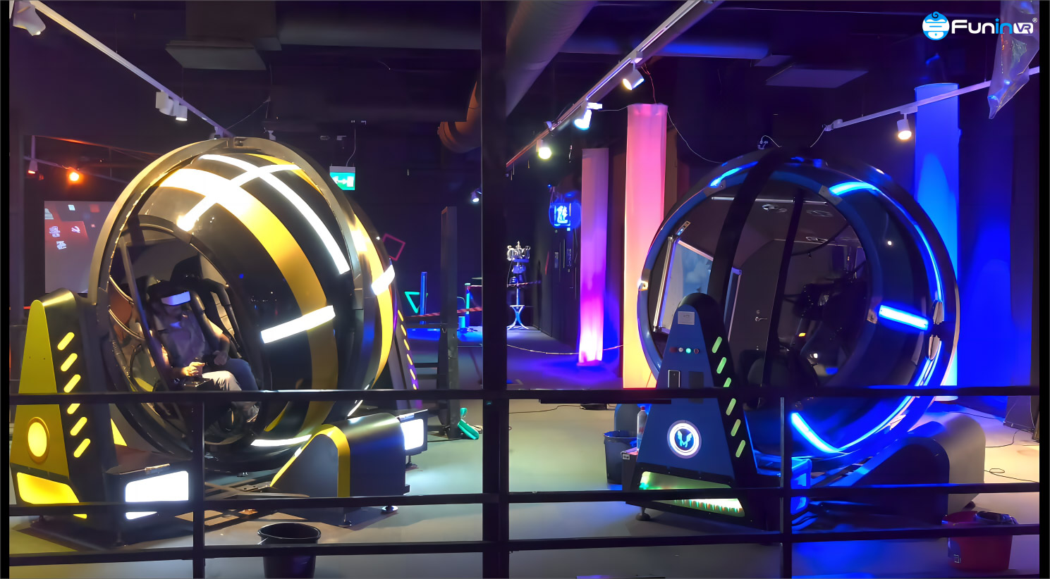 FuninVR Exciting Virtual Reality Arcade Machine in Sweden