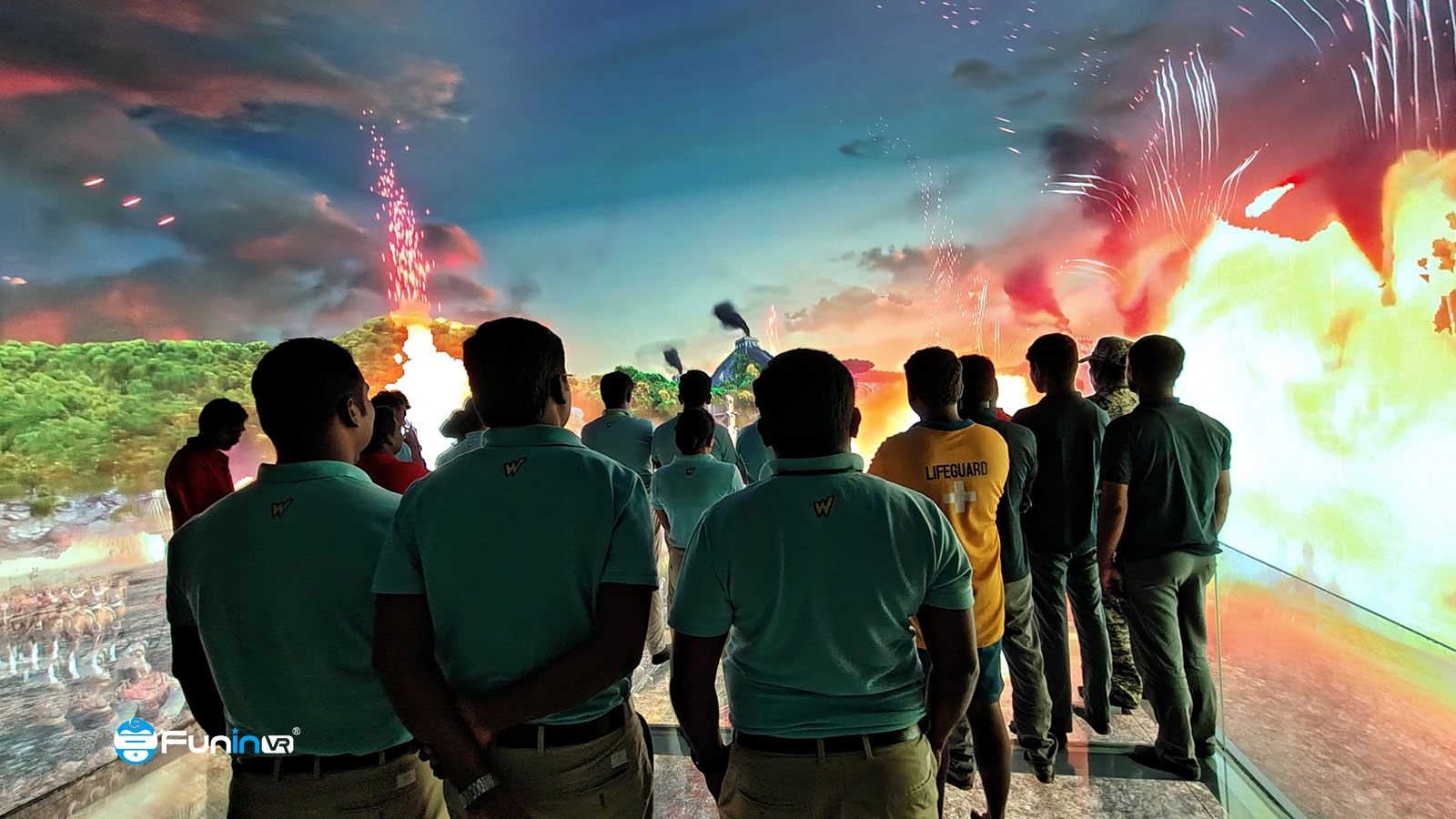 Interactive Metaverse Theater at the India Amusement Park