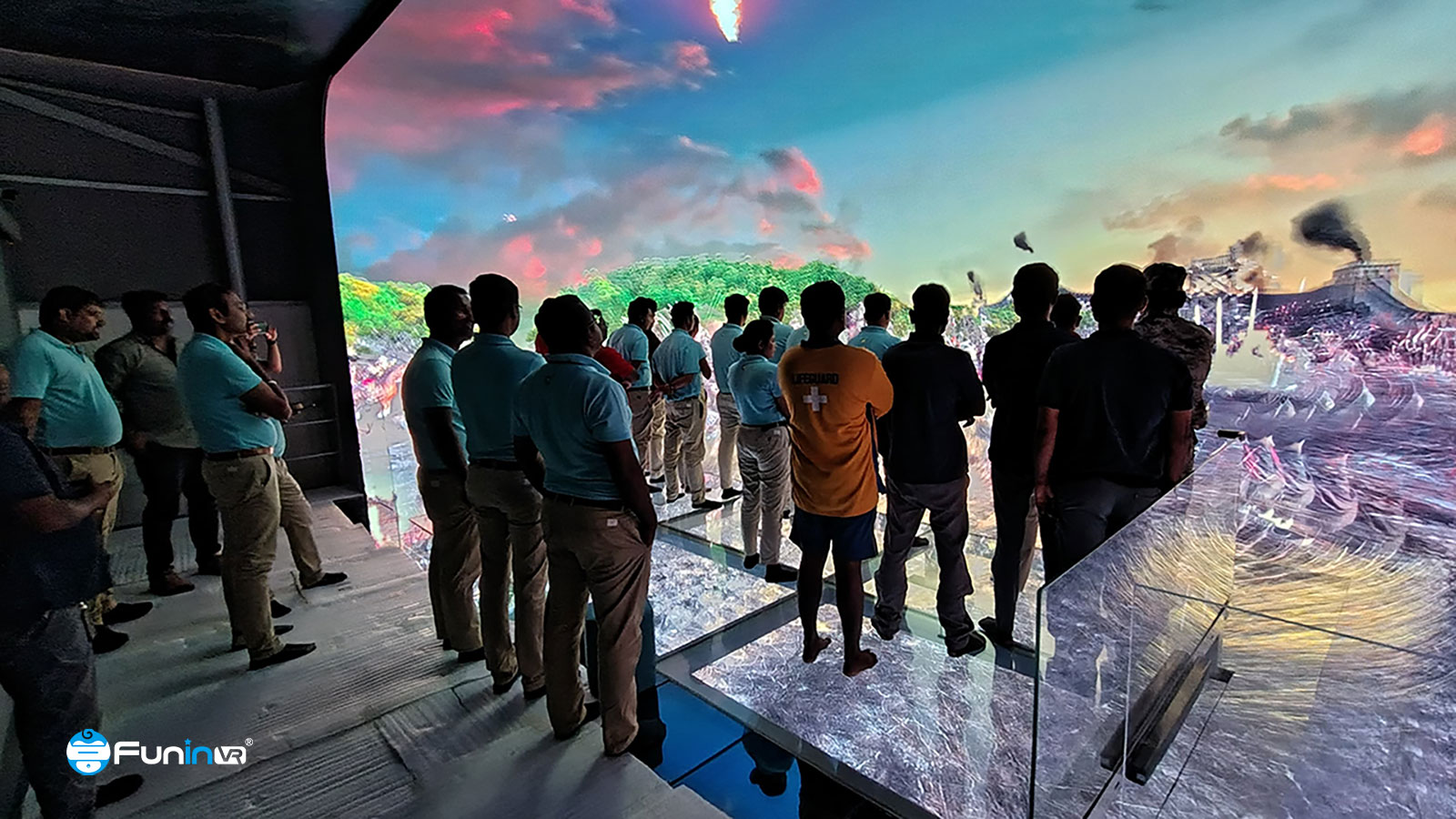 Interactive Metaverse Theater at the India Amusement Park