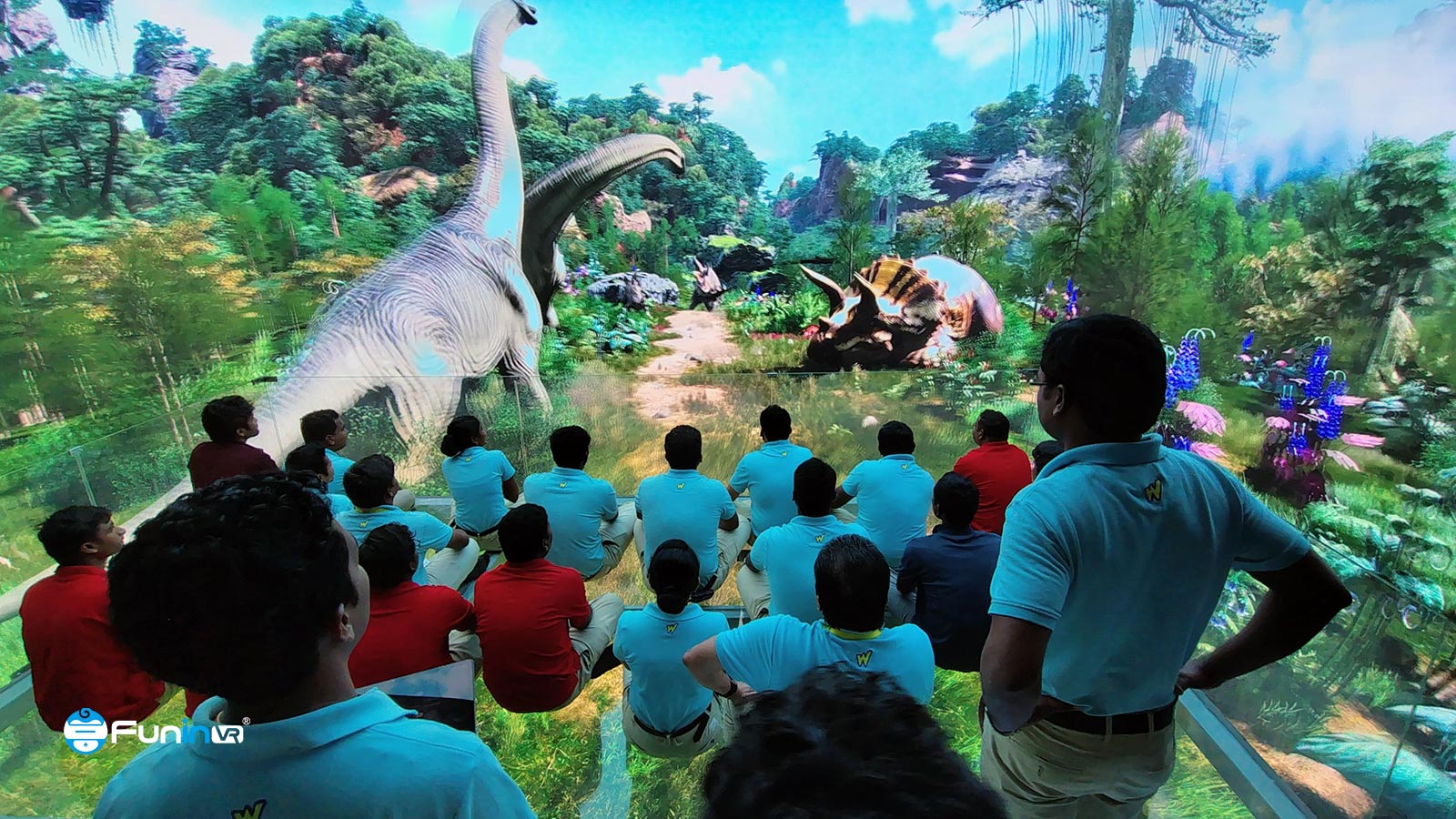 Interactive Metaverse Theater at the India Amusement Park