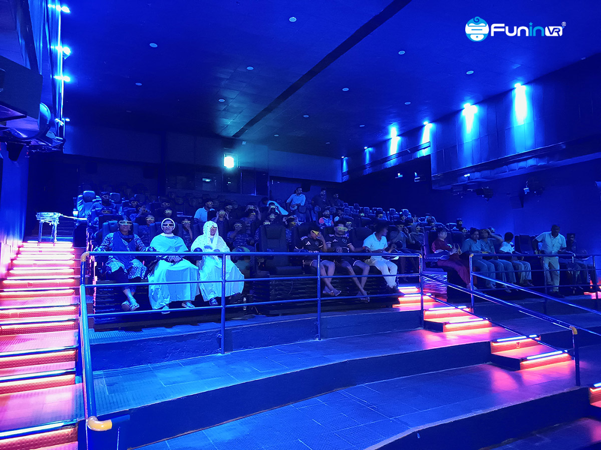 Immersive 5D Cinema Experience in India Amusement Park 