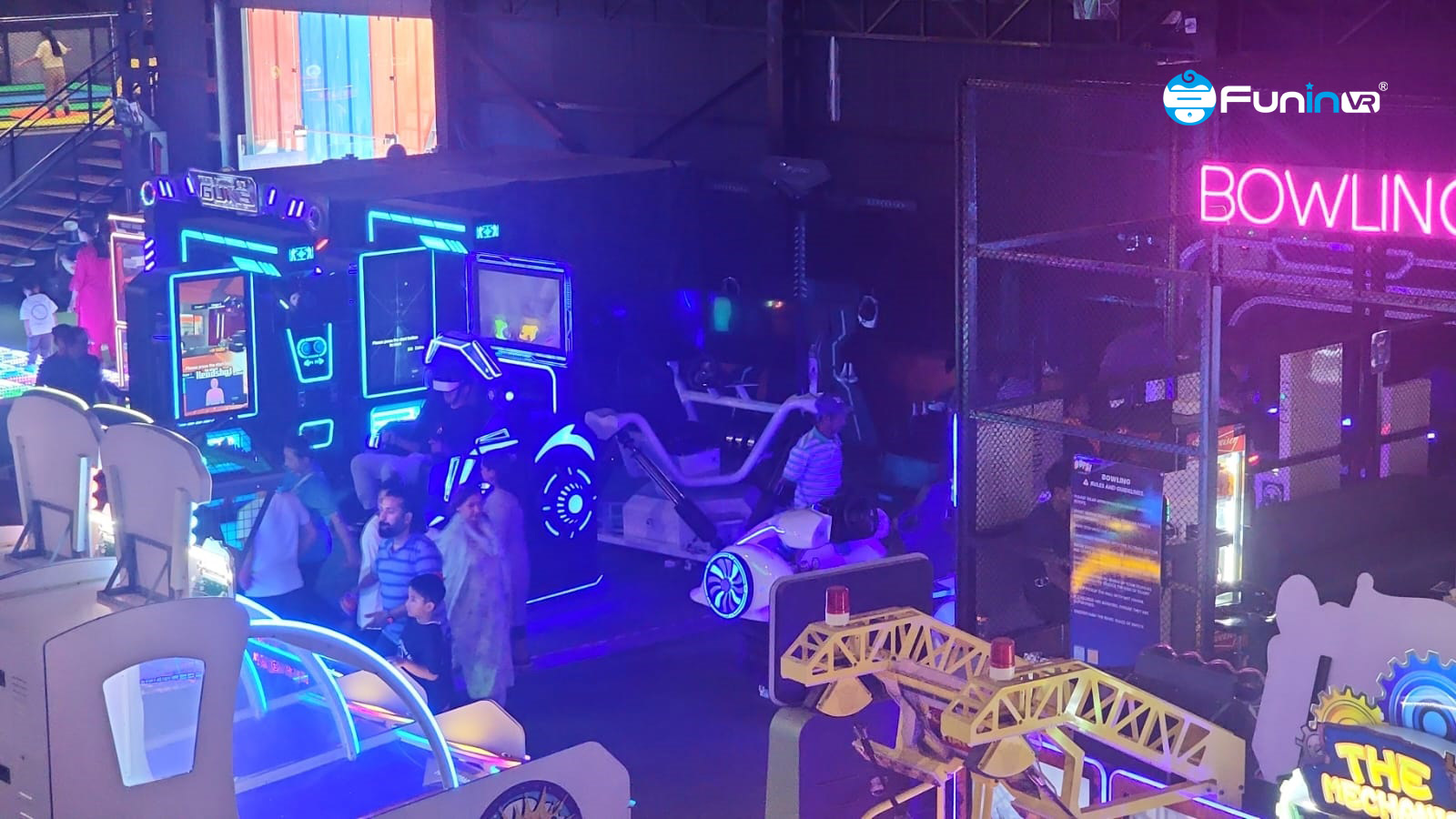 Enhanced VR Rides Indoor Playground Experience in Nepal