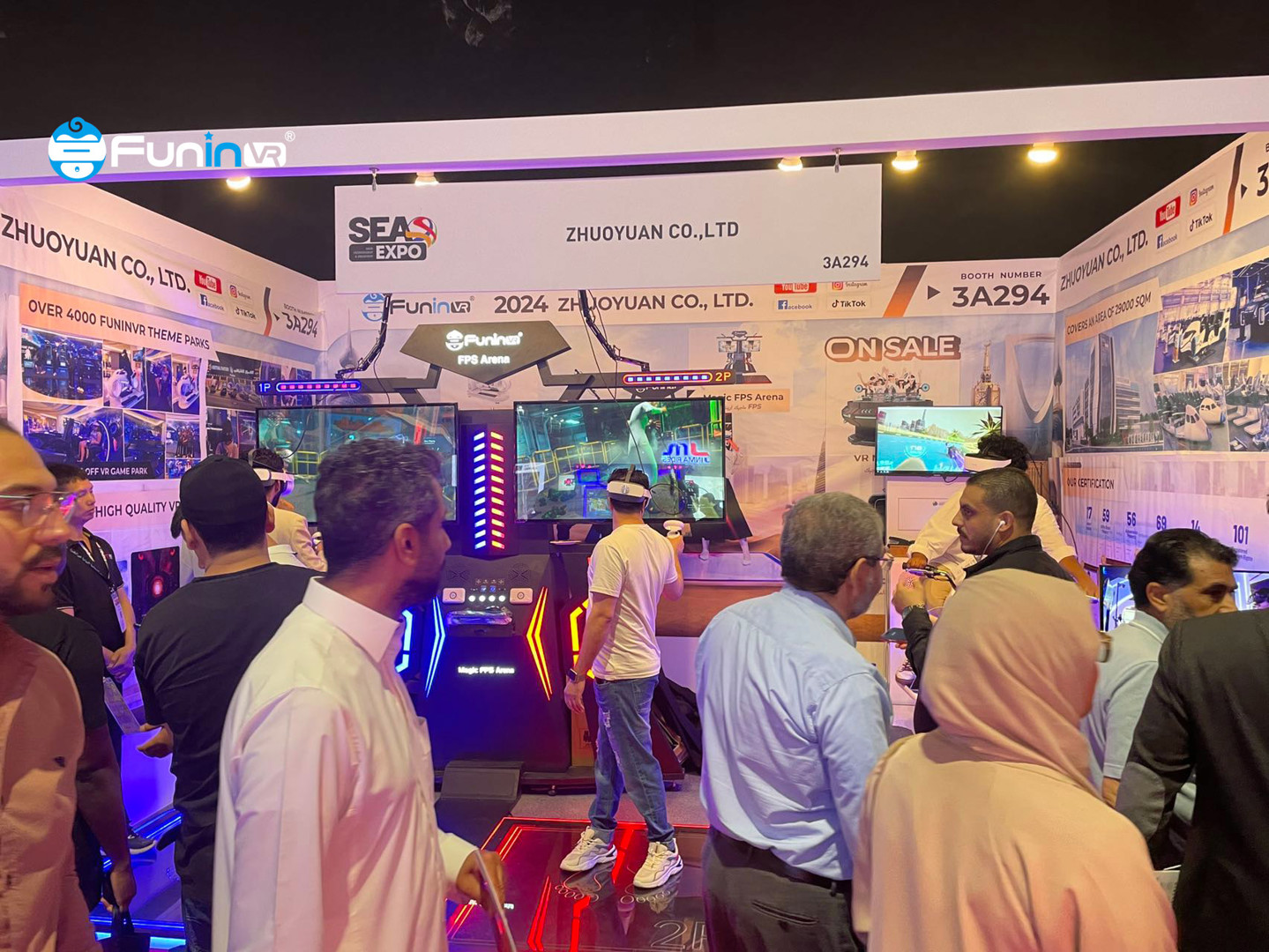 Exciting VR Machines at the Saudi Entertainment and Amusement Expo 2024