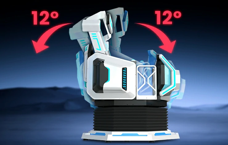 12°Forward & Backward Tilting