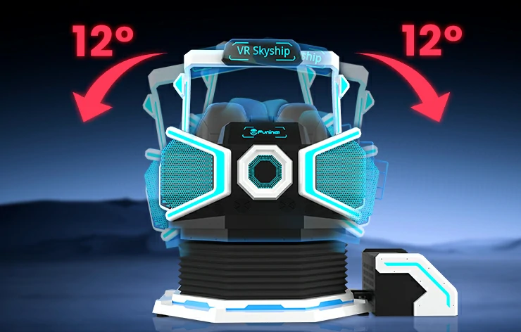 12°Side-to-side Tilting