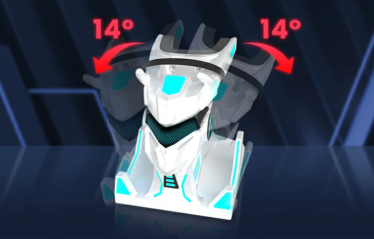 14° Left & Right Tilt