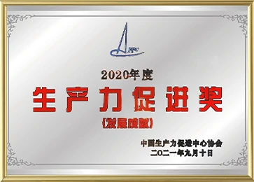 China Productivity Progress Award 