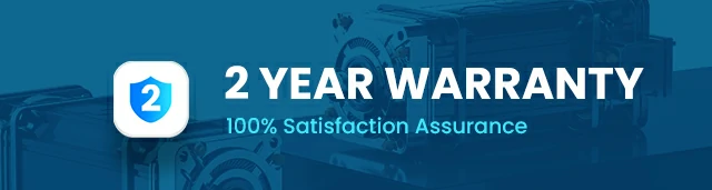 2 YEAR WARRANTY