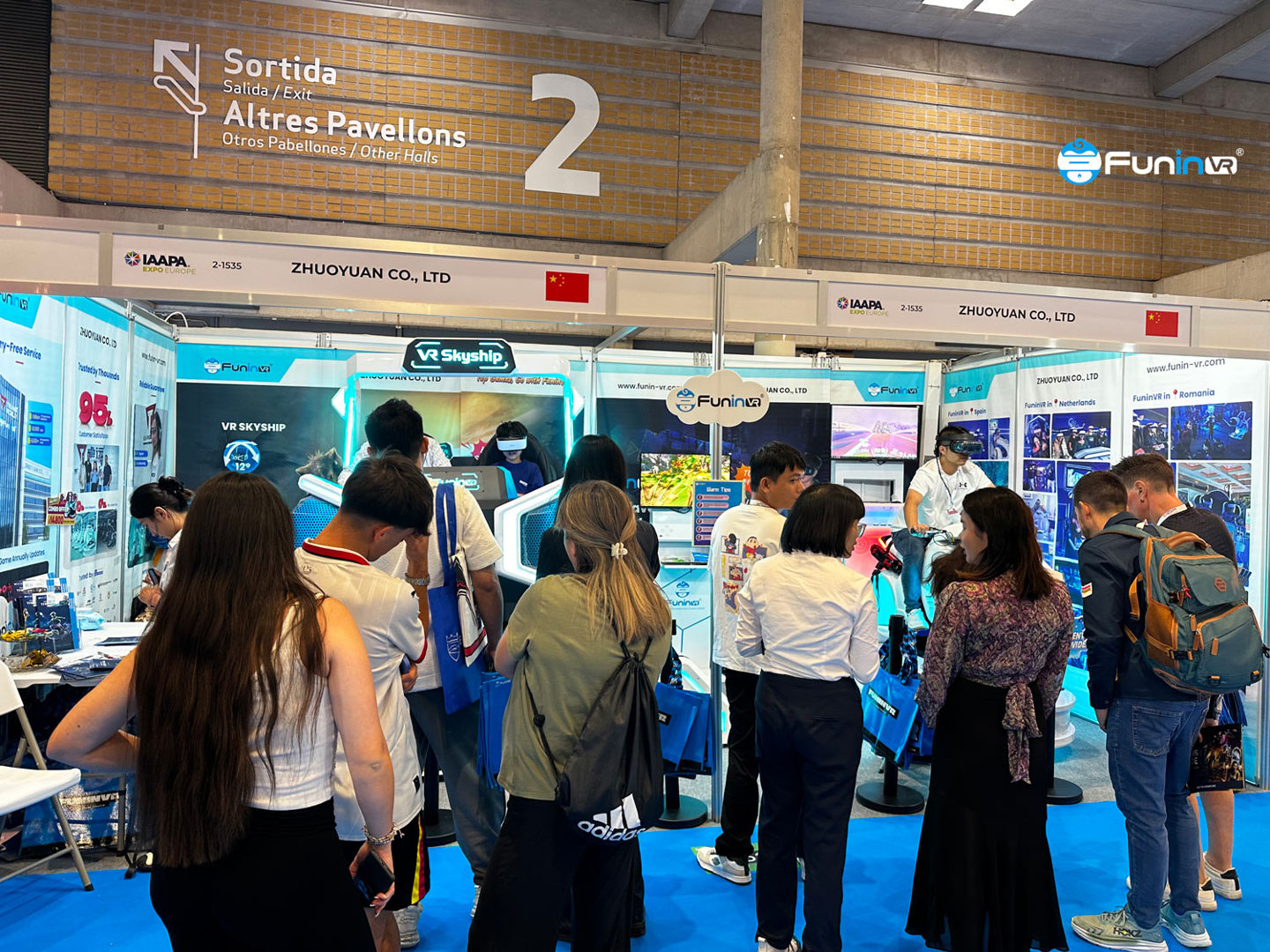 FuninVR Shines at IAAPA Expo Europe 2025 in Barcelona