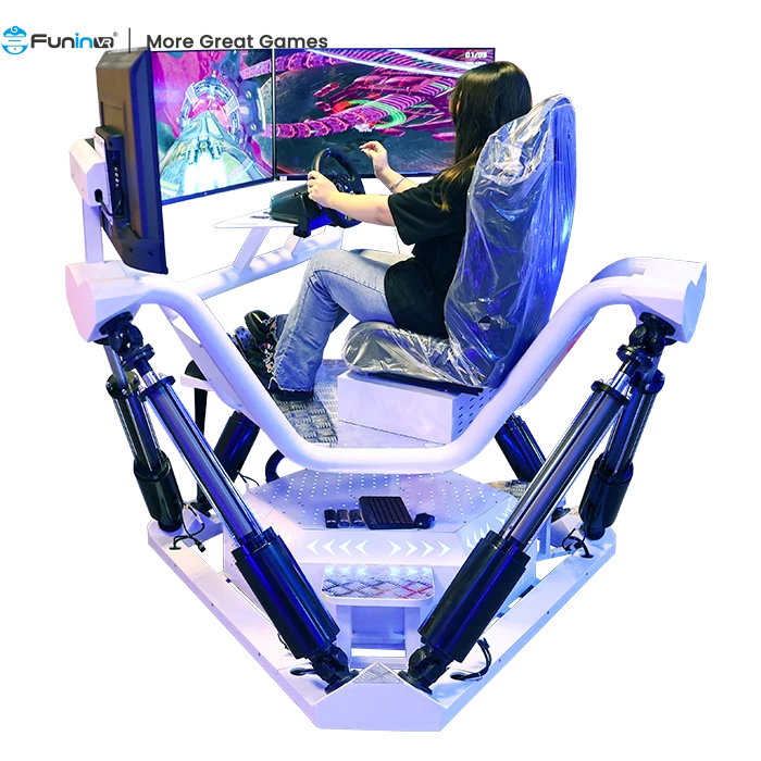 Three Screen Racing Car