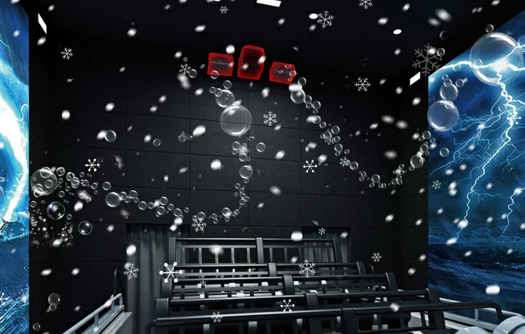 Snowflakes & bubbles