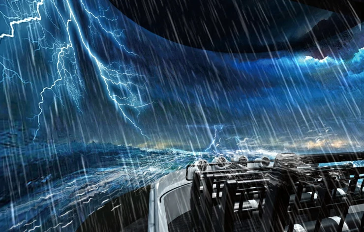Lightning & gale