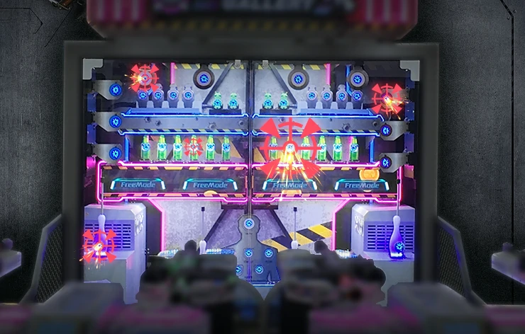 Intense Gameplay with 40+ Targets